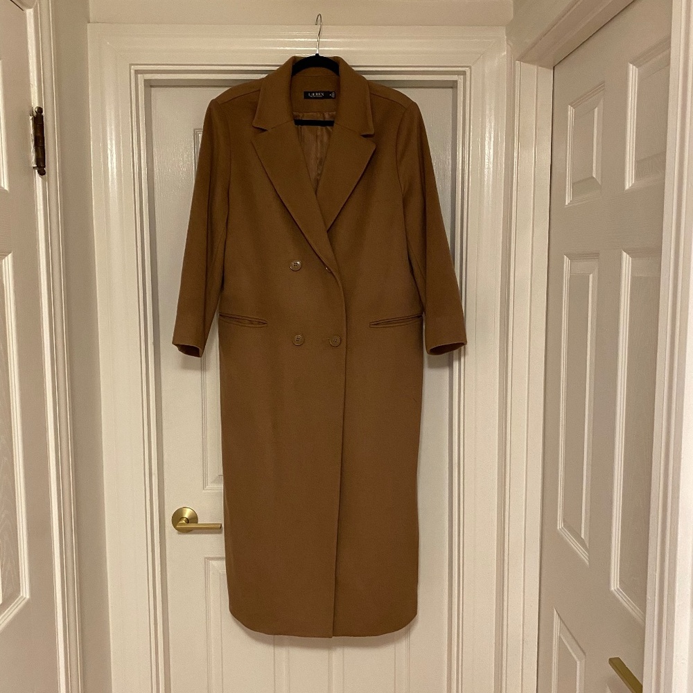 Ralph Lauren Brown Winter Coat